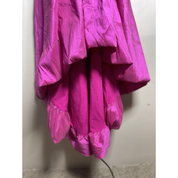 NWT NEW YORK & COMPANY Womens High Low Pink Maxi Dress Size XL NY&C - Picture 4 of 10